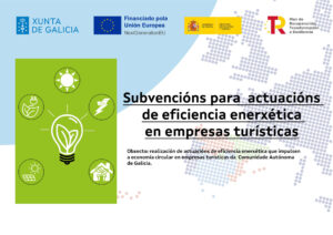 Subvencion para actuacións de eficiencia enerxética en empresas turisticas